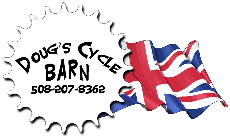 Doug's Cycle Barn, classic British motorcycle restoration, buy or sell vintage motorcycles; classic collectible motorcycle repair & service; stated value appraisals; Triumph, BSA, & Norton motorcycles; classic Harley Davidsons; BMW motorcycles; pre-1975 Honda motorcycles; serving MA, RI, CT, NH, VT, ME, NY, USA