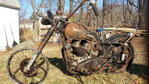 Project bikes, motorcycle restorations, Doug's Cycle Barn, MA, RI, CT, NH, ME, VT, NY